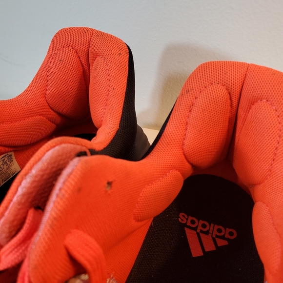 Adidas D.O.N Issue 1 Donovan Mitchell Spider Stamp Solar Red Orange Black Size 9 - Picture 13 of 16